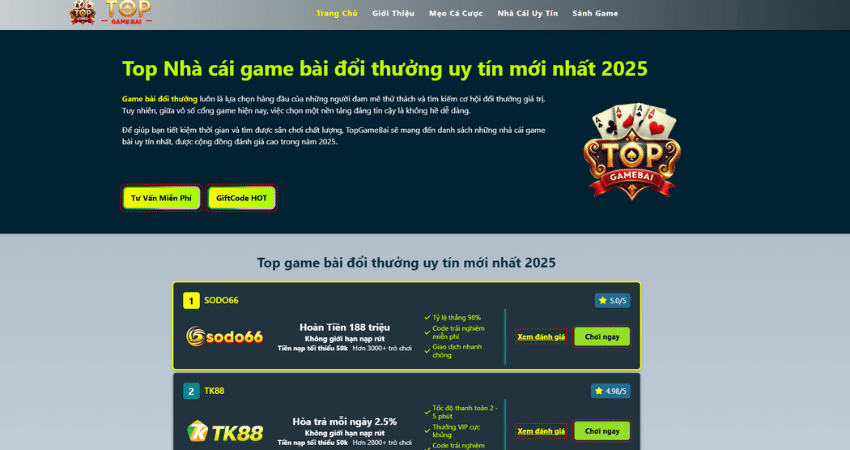 về chúng tôi – trang đánh giá nhà cái uy tín topgamebai